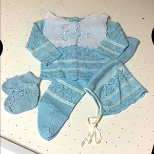 Handmade newborn outfit
